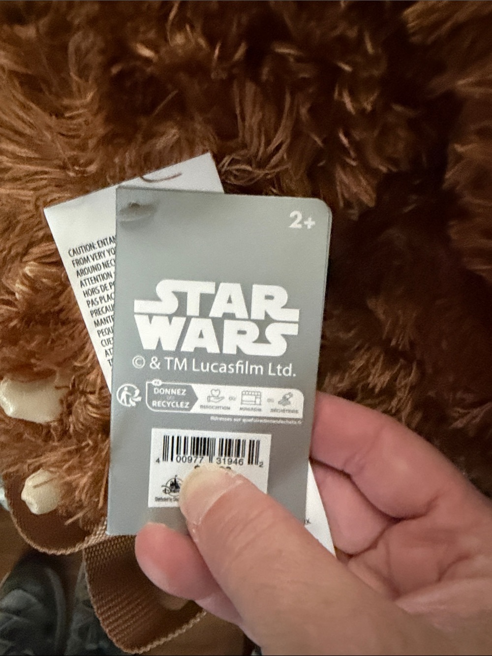 Disney Galaxy’s Edge Ewok Backpack - Picture 4 of 4